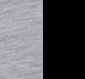 grey melange/black