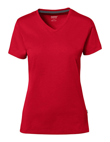 HAKRO 169 COTTON TEC® Damen V-Shirt