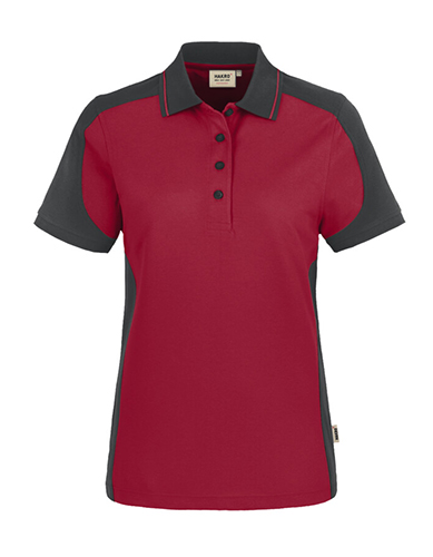 HAKRO No. 239 Damen-Poloshirt Contrast MikraLinar®