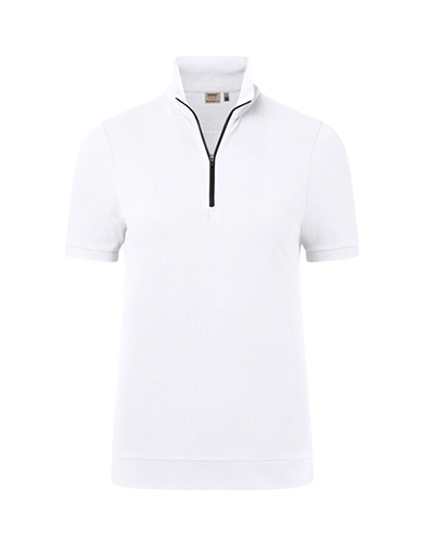 HAKRO 334 Damen Zip-Shirt Piqué MIKRALINAR® ECO