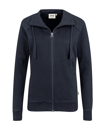 HAKRO No. 406 Damen-Sweatjacke College