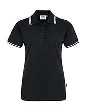 HAKRO No. 205 Damen-Poloshirt Twin-Stripe