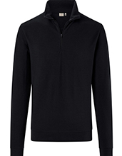 HAKRO No. 535 Zip-Longsleeve Piqué MIKRALINAR® ECO