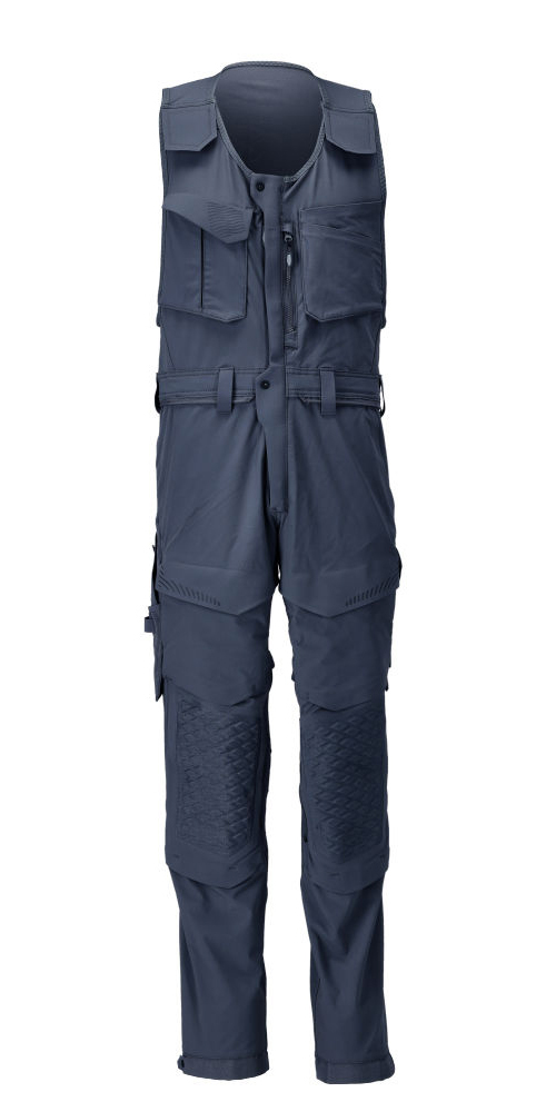 Kombihose mit Knietaschen, Stretch 22069