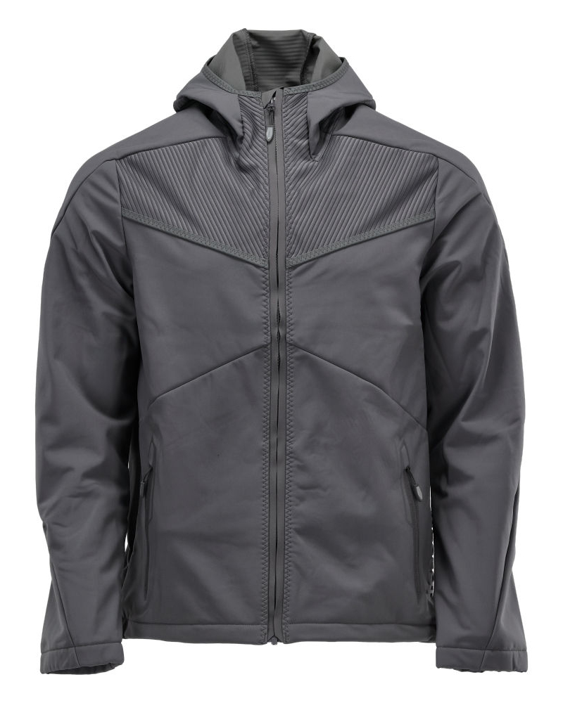 Soft Shell Jacke mit Kapuze 22102