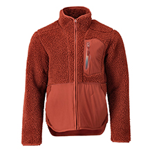 Faserpelz Jacke mit Reißverschluss 22303
