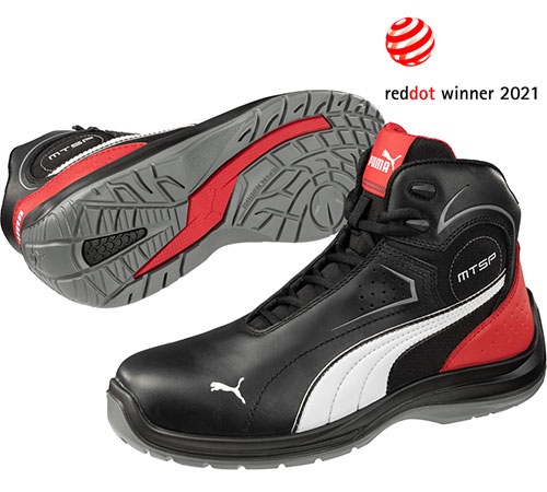 Puma Touring Black Mid S3 ESD SRC Schuhe Stiefel DAMEN SICHERHEITSSCHUHE WORKLINE Andreas Malak GmbH