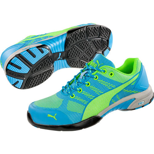 Puma Celerity Knit Blue Low Sicherheitsschuh S1P HRO SRC