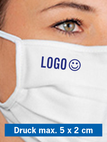 Logodruck für waschbare MNS-Masken